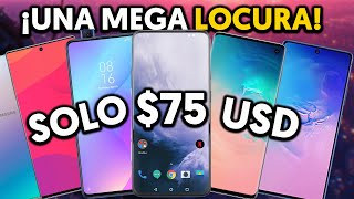 10 MEJORES CELULARES x SOLO 75 DOLARES o 1400 MXN [upl. by Ennovoj]