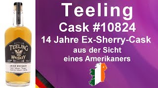 Teeling 14 Jahre Single Cask Irish Whiskey Verkostung 656 von WhiskyJason  für die Aquavitae 2016 [upl. by Sekofski]