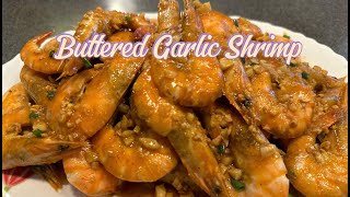 Buttered Garlic Shrimp  The Best Shrimp Recipe [upl. by Ellenehs]