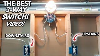 How To Wire A 3Way Switch System Explained 2022  Video For Beginners DIY Step By Step Tutorial [upl. by Abner777]