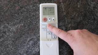 Morris Tips Operating Remote for Your Mitsubishi Ductless System [upl. by Aikas]