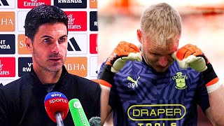 Aaron Ramsdale in tears on emotional Arsenal return as Mikel Arteta reveals heartfelt message [upl. by Bitthia]