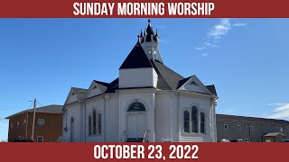 Bevier First Baptist Church Sunday Morning Worship 10232022 [upl. by Emaj]