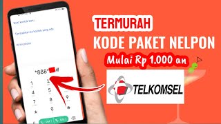 6 KODE PAKET NELPON MURAH TELKOMSEL TERBARU 2024 [upl. by Engdahl]