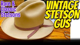 RareClassic Vintage STETSONS VINTAGE STETSON GUS 3X WOW [upl. by Botti]