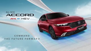 VIDEO PRODUCT All New Honda Accord RS eHEV  Command the Future Forward [upl. by Ahsiemaj655]