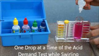 How to Clean and Maintain Swimming Pool  How to Test Water Chlorine [upl. by Asiulana]