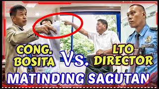 BOSITA vs LTO DIRECTOR Matinding sagutan  ENFORCER Natulala watch till end [upl. by Lucais]