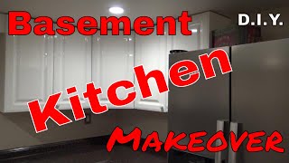 Basement Kitchen Make Over [upl. by Paulita]