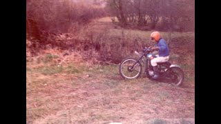 BSA Bantam Major 1956  a ride on the first bike I ever owned bought in 1976 [upl. by Artemed]