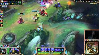 LoL Season 5 Placement Game 7  Akali Mid  League Of Legends [upl. by Odnomor595]