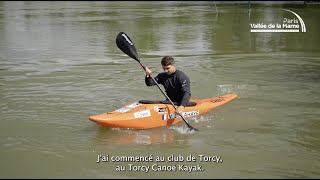 Découvrez le kayak cross une nouvelle discipline des Jeux Olympiques avec Vincent [upl. by Belcher892]