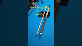 Kuwaiti Pro Pool Player gave a review with Mezz Exceed Pool Cue poolplayers trending shorts [upl. by Alf]