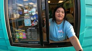 Just a small Cherry Bahama Bucks Drive Thru Window Hawaiian Shaved Ice Maricopa Arizona GFH200 [upl. by Oniram]