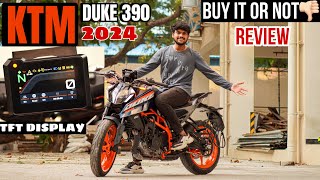 2024 KTM Duke 390  full REVIEW  FASTEST single cylinder 🔥 தமிழ் ktm [upl. by Anoif]