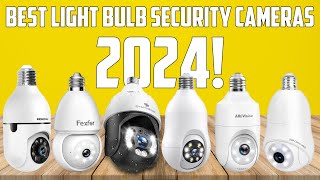 Best Light Bulb Security Cameras 2024 don’t buy one before watching this [upl. by Honorine]