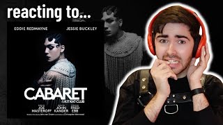 reacting to the new CABARET cast recording  London revival album ft Eddie Redmayne  Jessie Buckley [upl. by Nedac]