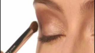 How to Apply Eye Shadow  Clinique Eyeshadow Powder [upl. by Cordie]