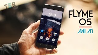 Flyme OS 6 on Xiaomi Mi A1  Features  Mini Review [upl. by Cyprian563]