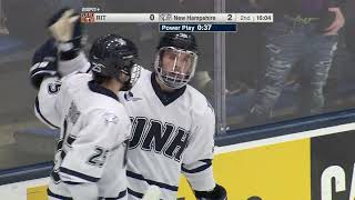 UNH Mens Hockey vs RIT Highlights 112924 [upl. by Adnawt551]