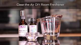 DIY Clear the Air Room Freshener Spray Recipe  NOW Essential Oils [upl. by Groh]