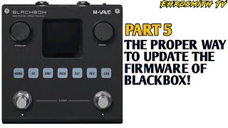 MVave BlackBox Firmware Upgrade Tutorial  How to Update the Firmware of MVave BlackBox [upl. by Stormi753]