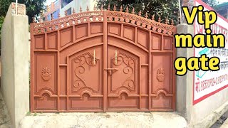 Ms metal gate design ll pipe gate design 25 price [upl. by Onaimad]