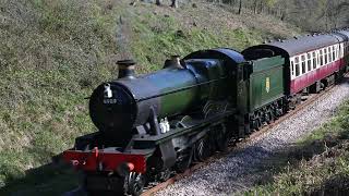 6989 Wightwick Hall at the Bluebell Railway [upl. by Annovaj]