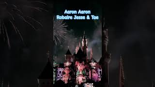 4Town Turning Red Aaron Robaire Jesse amp Tae Young Pixar Fest Together Forever disney disneyland [upl. by Leeke]