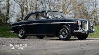 Rover P5B  1971 V8 goes for a drive [upl. by Durrell]