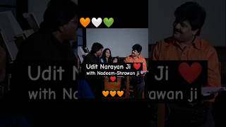 Udit Narayan Ji wahhh ✨🧡🤍💚 uditnarayan uditnarayansongs nadeemsarwar shorts bollywood [upl. by Aekim]