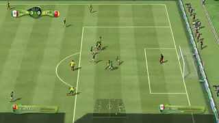 Primer Gameplay FIFA World Cup Brazil 2014 México vs Camerún  XBOX 360 [upl. by Nivej]