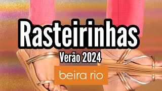 RASTEIRINHAS FEMININAS VERÃO 2024 PAPETES LINDAS ⭐ BEIRARIO CALÇADOS VERÃO 2024 [upl. by Soulier]