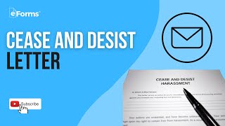 Letter to Cease and Desist [upl. by Eiznek]