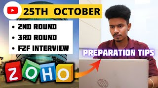 Zoho Interview Process  Zoho Interview Preparation Tips Tamil [upl. by Nnael]