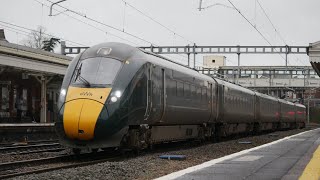 Trains at Newbury  22 December 2022 [upl. by Mattias40]