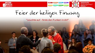 Livestream zur Firmung am Freitag 22112024 um 1800 Uhr aus der Jugendkirche Fautenbach [upl. by Erbua875]