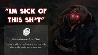 Raging Streamer Bans Me After Losing  Dead By Daylight [upl. by Ekalb]