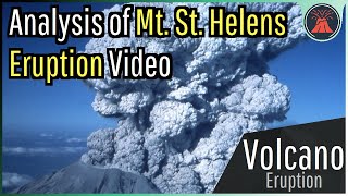 Mount St Helenss Eruption Video Footage Analyzed [upl. by Arturo]