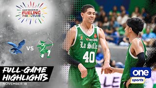 Ateneo vs DLSU round 2 highlights  UAAP Season 86 Mens Basketball  Nov 18 2023 [upl. by Belac]