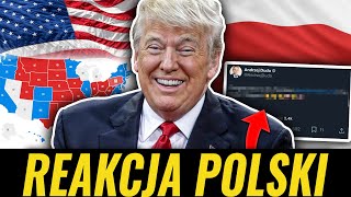 SZOKUJĄCA REAKCJA POLSKI NA WYGRANĄ TRUMPA WYBORY USA [upl. by Ahsilav]