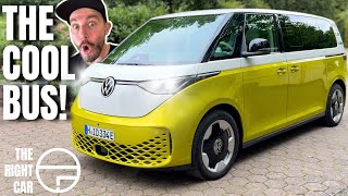 Best electric 7 seater VW ID Buzz LWB Pro 2025 review [upl. by Anirbas]