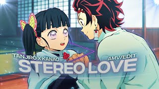 Tanjiro X Kanao  Stereo Love EditAMV Very Quick [upl. by Eeznyl370]