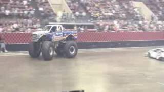 J82 Long Jump  Traxxas Slash Tricks  AMP Live Tour featuring Bigfoot Monster Trucks [upl. by Lrac]