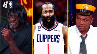 Inside the NBA reacts to James Harden Trade to Clippers [upl. by Tteve782]