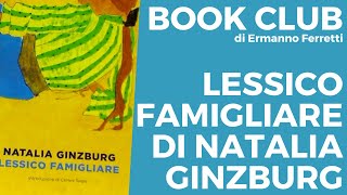 Lessico famigliare di Natalia Ginzburg [upl. by Bernadina556]