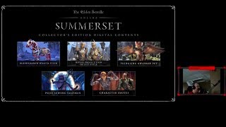 Summerset Collectors Edition Digital Items Showcase The Elder Scrolls Online [upl. by Hedwig]