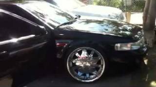 Cadillac sts on 22s dropped [upl. by Terrye260]