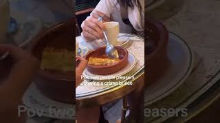 When People Pleasers Split A Creme Brulee [upl. by Hazem]