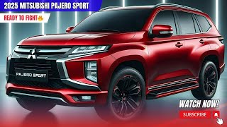 Ready to Fight🔥 New 2025 MITSUBISHI PAJERO SPORT Revealed New SUV Models New Cars 2025 Car SUV [upl. by Stockwell]